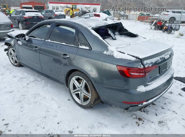 WAUB4AF47JA113398 2018 AUDI S4 Gray 