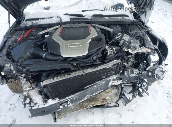 WAUB4AF47JA113398 2018 AUDI S4 Gray 