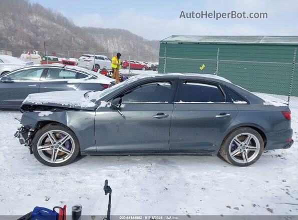 WAUB4AF47JA113398 2018 AUDI S4 Gray 