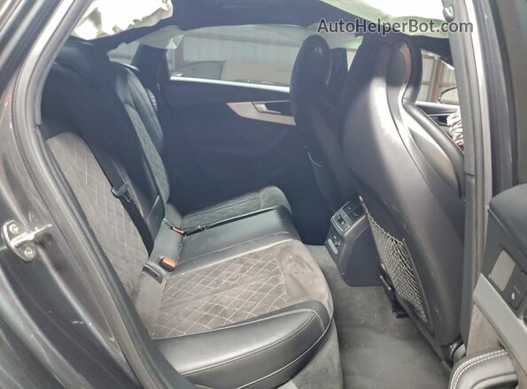 WAUB4AF47KA119591 2019 AUDI S4 Gray Rear seats view