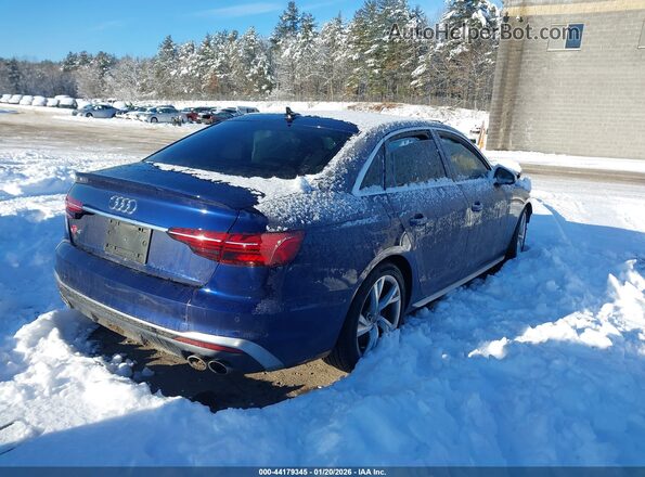 WAUB4AF47MA017467 2021 AUDI S4 Blue Trasero derecho
