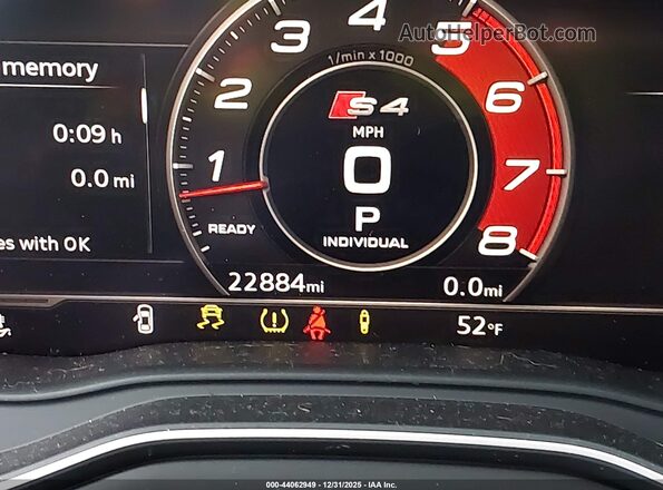 WAUB4AF48JA201764 2018 AUDI S4 Черный 