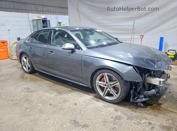 WAUB4AF48KA030953 2019 AUDI S4 Gray Przód prawy