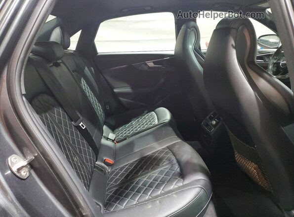 WAUB4AF48KA030953 2019 AUDI S4 Gray Widok tylnych siedzeń