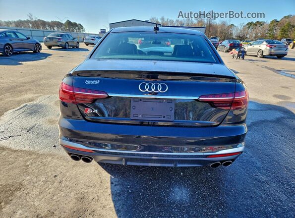 WAUB4AF49MA026218 2021 AUDI S4 Black Rear view