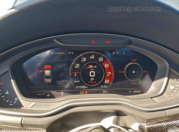 WAUB4AF4XJA002747 2018 AUDI S4 Gray 