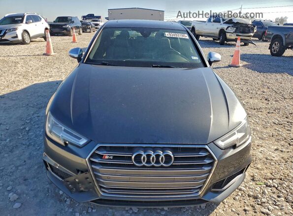WAUB4AF4XJA002747 2018 AUDI S4 Gray 