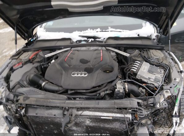 WAUB4AF4XMA086587 2021 AUDI S4 Gray უკანა ხედი