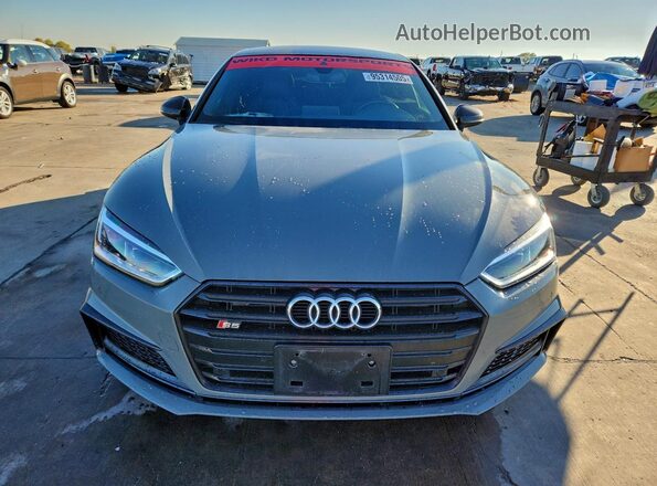 WAUB4CF56KA078567 2019 AUDI S5 Gray Front view