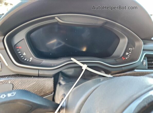 WAUB4CF56KA078567 2019 AUDI S5 Gray Instrument cluster view