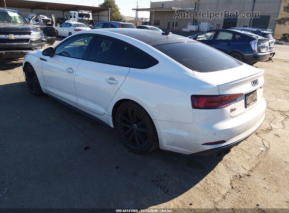 WAUB4CF5XKA016377 2019 AUDI S5 White უკანა მარცხენა