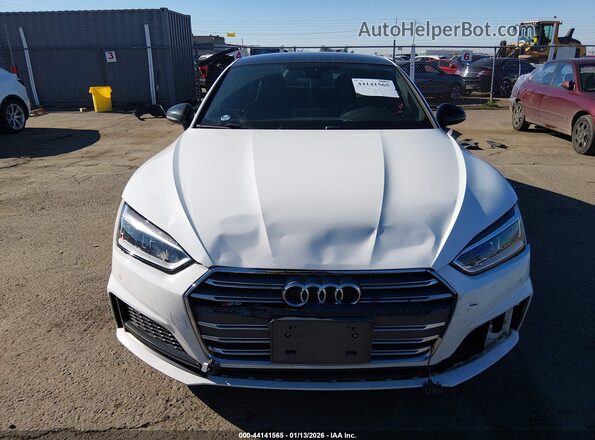 WAUB4CF5XKA016377 2019 AUDI S5 White უკანა სალონის ხედი