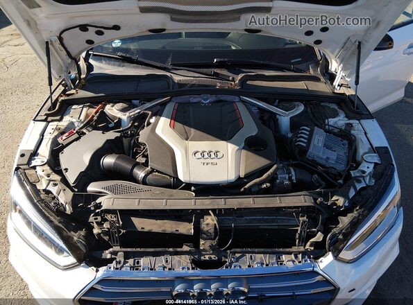 WAUB4CF5XKA016377 2019 AUDI S5 White უკანა ხედი