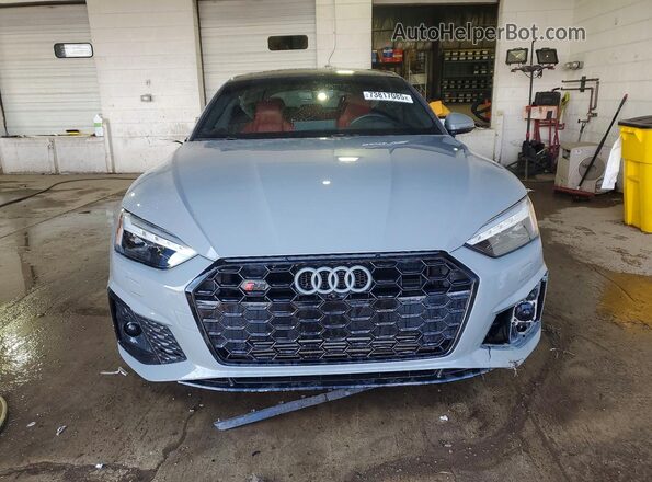 WAUB4CF5XNA015458 2022 AUDI S5 Серый Вид спереди