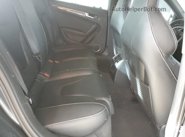 WAUBGAFL5GA008687 2016 AUDI S4 Gray Widok tylnych siedzeń