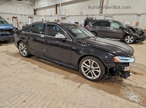 WAUBGAFL8GA000986 2016 AUDI S4 Black Delantero derecho
