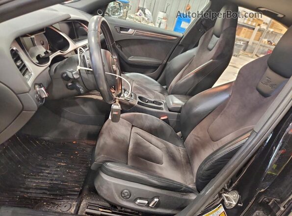 WAUBGAFL8GA000986 2016 AUDI S4 Black Vista interior delantera