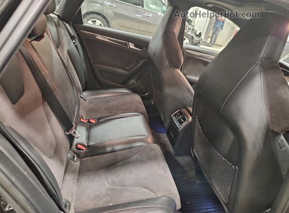 WAUBGAFL8GA000986 2016 AUDI S4 Black Vista de los asientos traseros