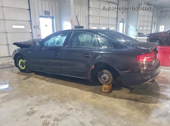 WAUBGAFL9GA001550 2016 AUDI S4 Black უკანა მარცხენა