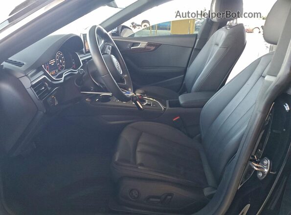 WAUBNCF57KA028659 2019 AUDI OTHER Black წინა სალონის ხედი