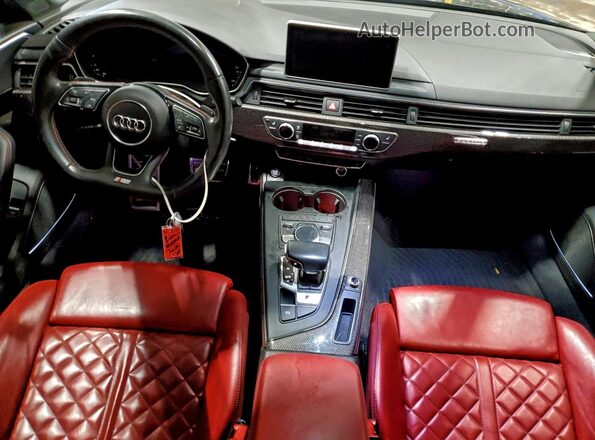 WAUC4AF44KA017430 2019 AUDI S4 Black Vista del salpicadero