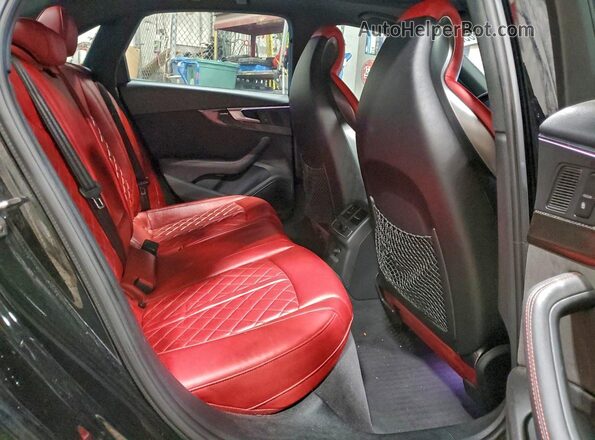 WAUC4AF44KA017430 2019 AUDI S4 Black Vista de los asientos traseros
