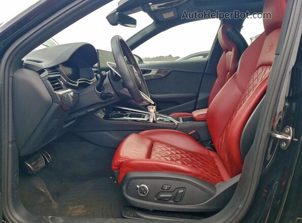 WAUC4AF45LA037929 2020 AUDI S4 Black Widok wnętrza z przodu