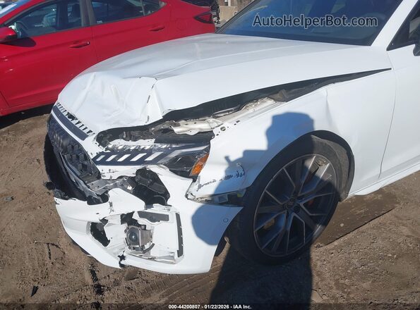 WAUC4AF4XMA086237 2021 AUDI S4 White Դիմացի տեսք
