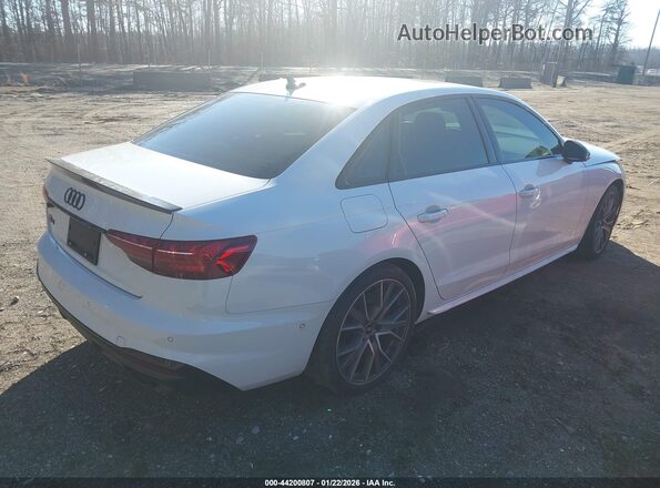 WAUC4AF4XMA086237 2021 AUDI S4 White Հետևի աջ