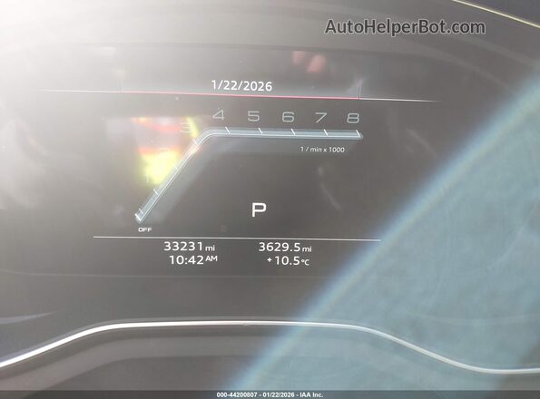 WAUC4AF4XMA086237 2021 AUDI S4 White Հետևի նստատեղերի տեսք