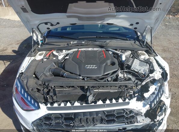 WAUC4AF4XMA086237 2021 AUDI S4 White Հետևի տեսք