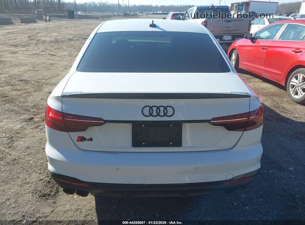 WAUC4AF4XMA086237 2021 AUDI S4 White 