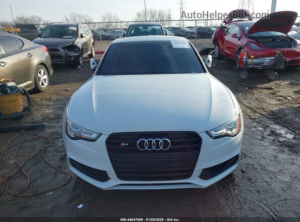 WAUC4AFR5GA045174 2016 AUDI S5 White Instrument cluster view