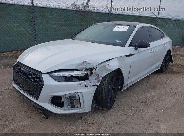 WAUC4CF50PA057483 2023 AUDI S5 White Vista tres cuartos delantera izquierda