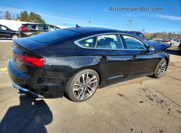 WAUC4CF50SA007305 2025 AUDI S5 Black Задня права чверть