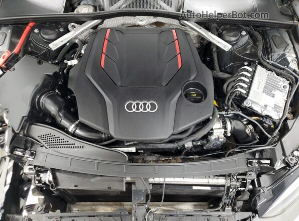 WAUC4CF51PA066418 2023 AUDI S5 Gray Rear interior view