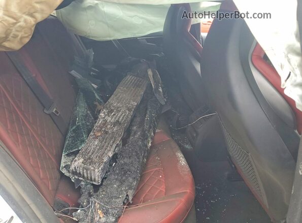 WAUC4CF52NA012638 2022 AUDI S5 White Հետևի նստատեղերի տեսք