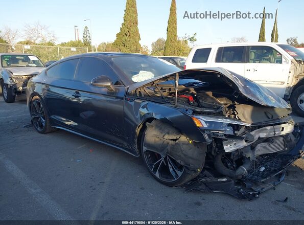 WAUC4CF53NA022434 2022 AUDI S5 Gray Widok wnętrza z tyłu