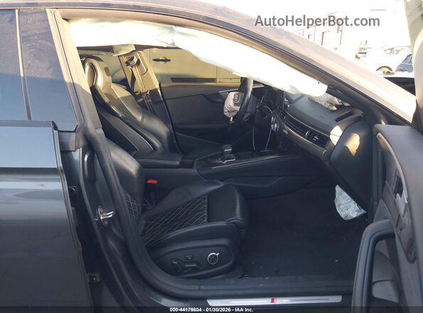 WAUC4CF53NA022434 2022 AUDI S5 Gray Widok wnętrza z przodu