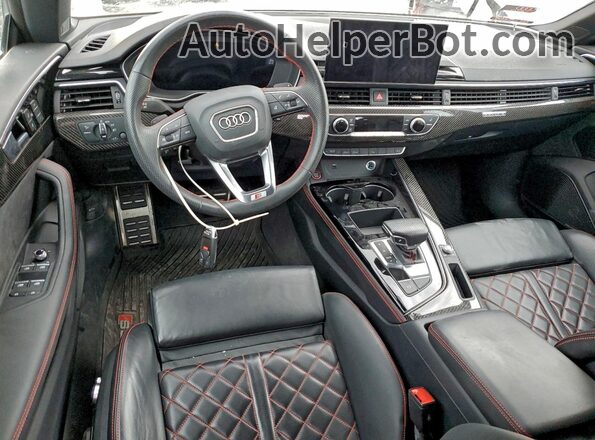 WAUC4CF53RA035075 2024 AUDI S5 Black Dashboard view