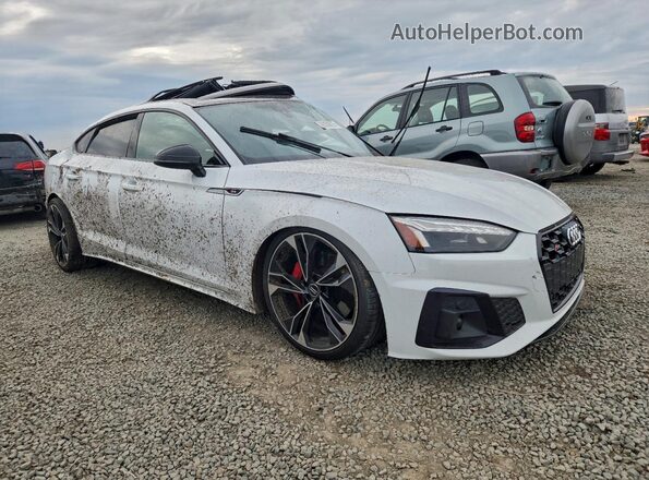 WAUC4CF54LA012542 2020 AUDI S5 Белый Передняя правая четверть