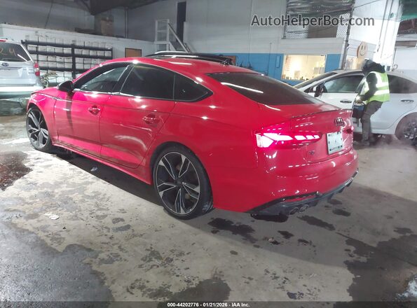 WAUC4CF54RA122774 2024 AUDI S5 Red უკანა მარცხენა