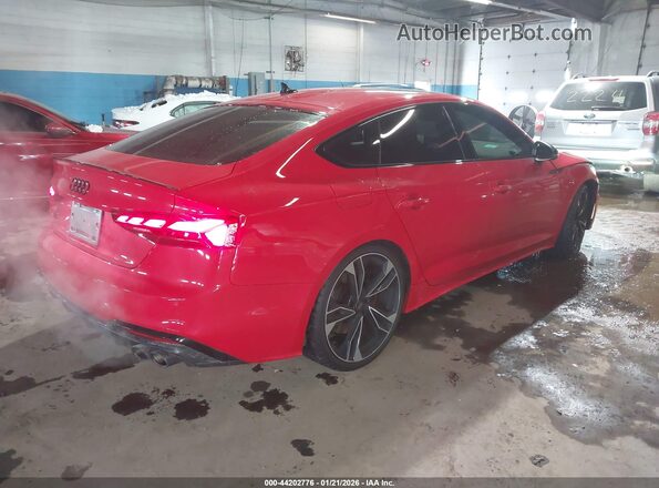 WAUC4CF54RA122774 2024 AUDI S5 Red უკანა მარჯვენა
