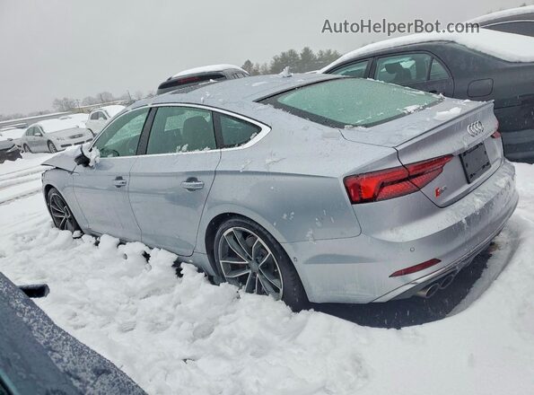 WAUC4CF56KA017255 2019 AUDI S5 Silver Задня ліва чверть