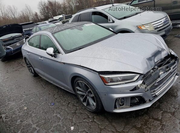 WAUC4CF56KA017255 2019 AUDI S5 Silver Передня права чверть