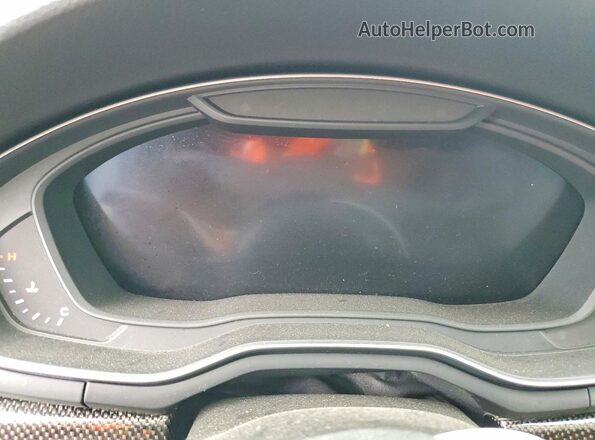 WAUC4CF56KA017255 2019 AUDI S5 Silver Вид щитка приладів