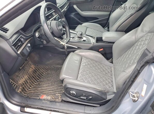 WAUC4CF56KA017255 2019 AUDI S5 Silver Вид салону спереду