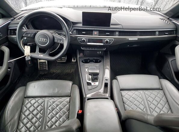 WAUC4CF56KA017255 2019 AUDI S5 Silver Вид панелі приладів