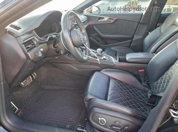 WAUC4CF57KA092109 2019 AUDI S5 Black Widok wnętrza z przodu