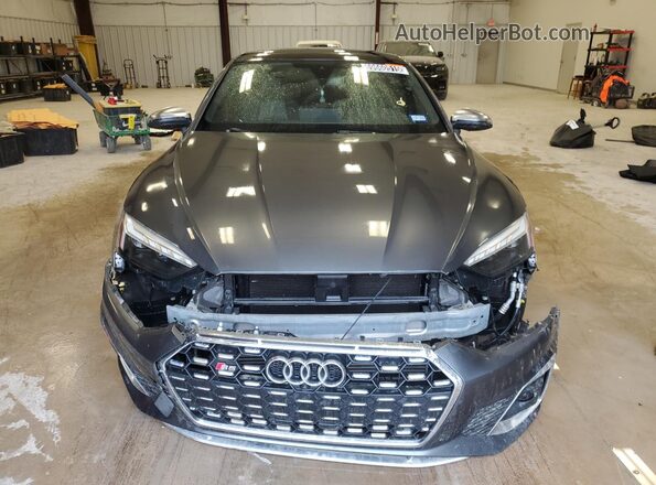 WAUC4CF58MA043052 2021 AUDI S5 Gray VIN კოდის სტიკერის ხედი